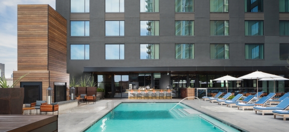 Pool facing Geraldines