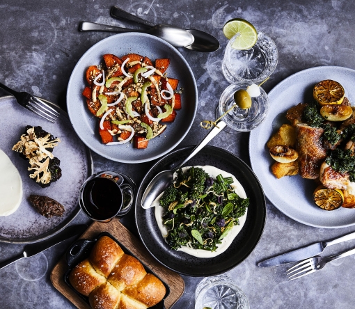 plates of food