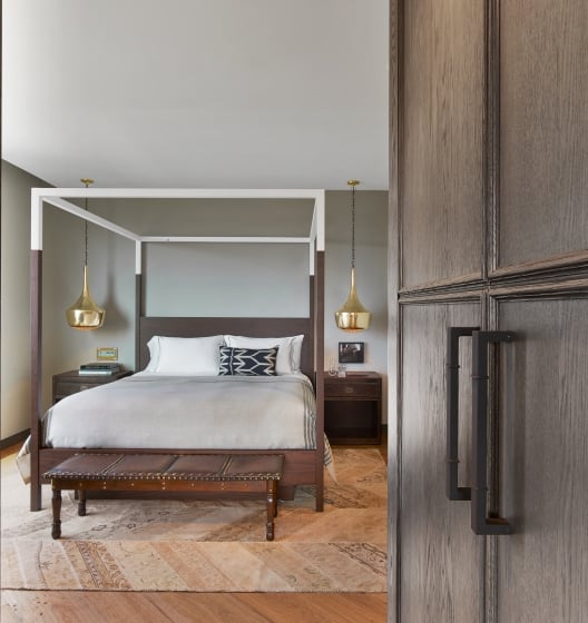 Presidential Suite Bedroom with king bed