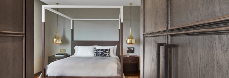 Presidential Suite Bedroom with king bed