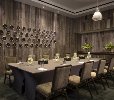 boardroom table and chairs