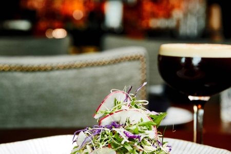 Plated food served at Geraldines