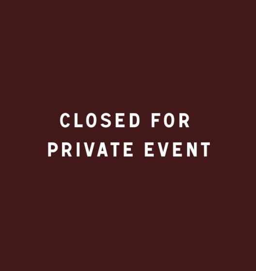 Closed for Private Event