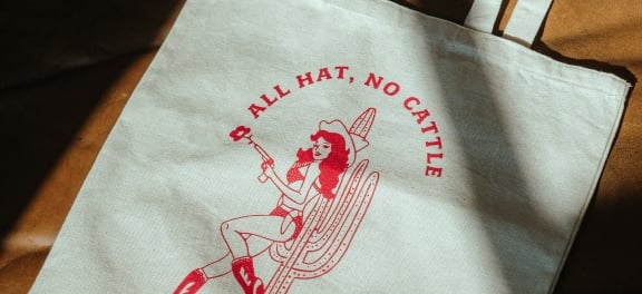 Hotel Van Zandt Tote Bag