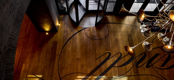 Entrance of The Hotel Van Zandt