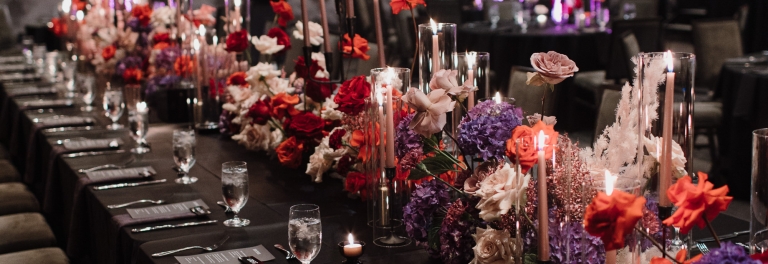decorated table