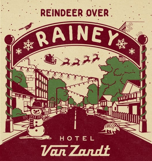 Reindeer Over Rainey