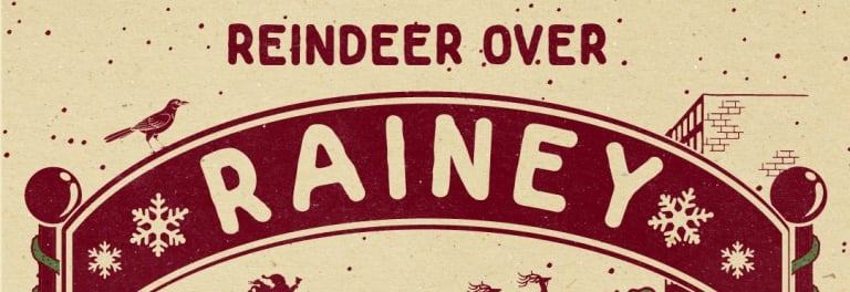 Reindeer Over Rainey
