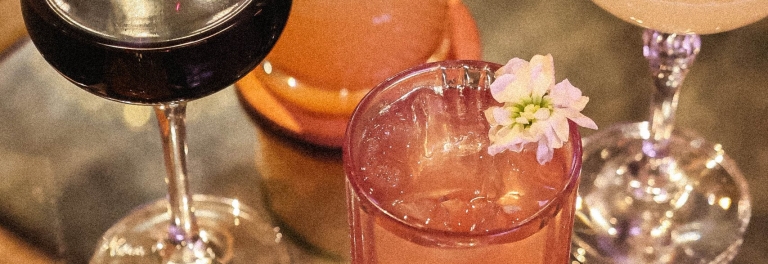 Agave-forward cocktails at Geraldine's bar