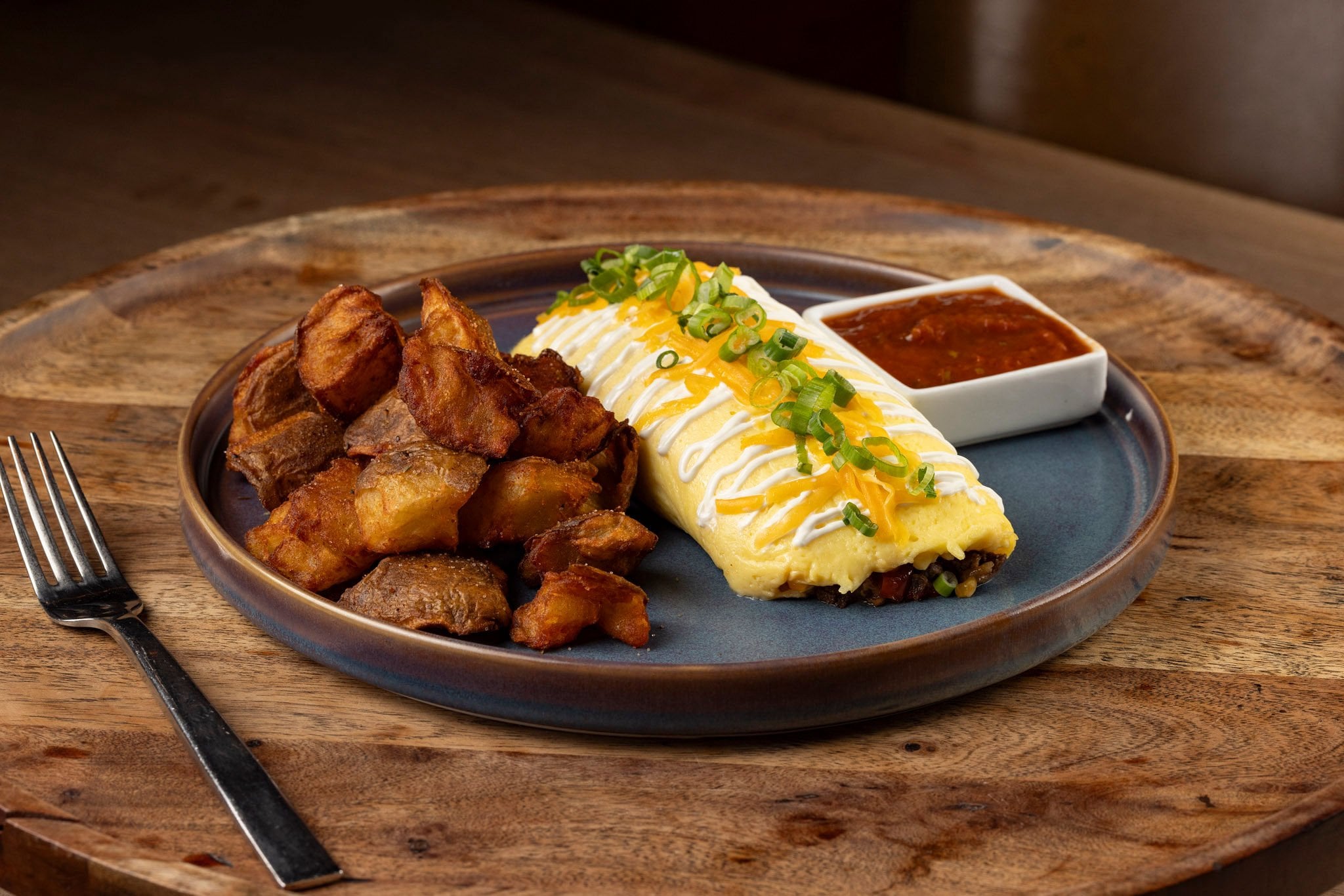Loaded omelette from Geraldine's weekend brunch